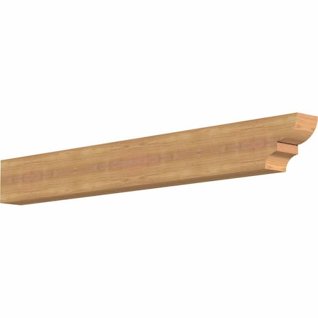 Ekena Millwork Ridgewood Smooth Rafter Tail, Western Red Cedar, 3 1/2"W x 6"H x 48"L RFT04X06X48RID00SWR